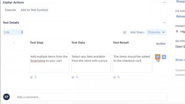 Zephyr for Jira Test Case Issue Fields