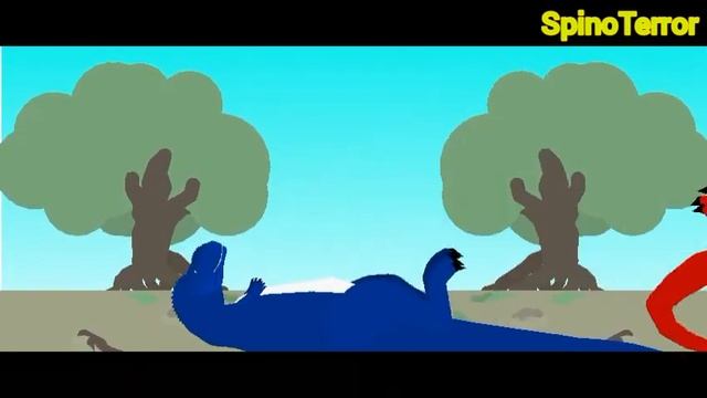 Carnotaurus VS Rugops (Stick Nodes Dinosaurs) смотреть онлайн