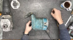 Ремонт Makita HR 4501 C Замена якоря(ротора)