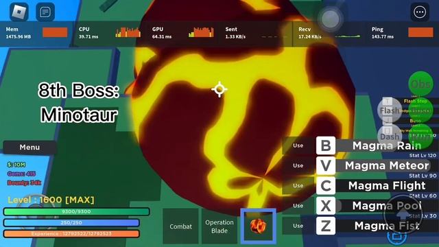 DEFEATING ALL BOSSES WITH MAGMA FRUIT IN PROJECT NEW WORLD | PNW - ROBLOX смотреть онлайн