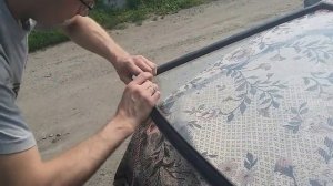 Замена лобового стекла ВАЗ 2115 (2114, 2113, 2108, 2109)