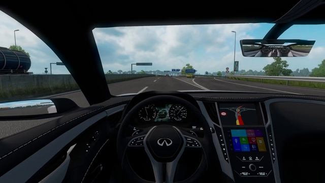 Infiniti Q60 - Euro Truck Simulator 2 [ETS2 - 1.36] смотреть онлайн