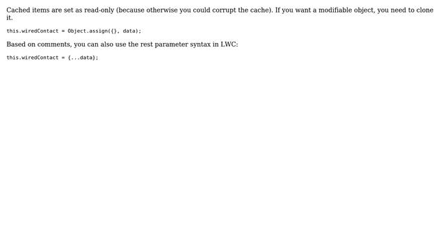 Salesforce: Uncaught TypeError: 'set' on proxy: trap returned falsish for property Name смотреть онлайн