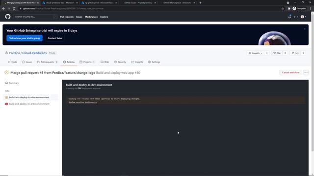 Quick overview of software delivery with GitHub Enterprise смотреть онлайн