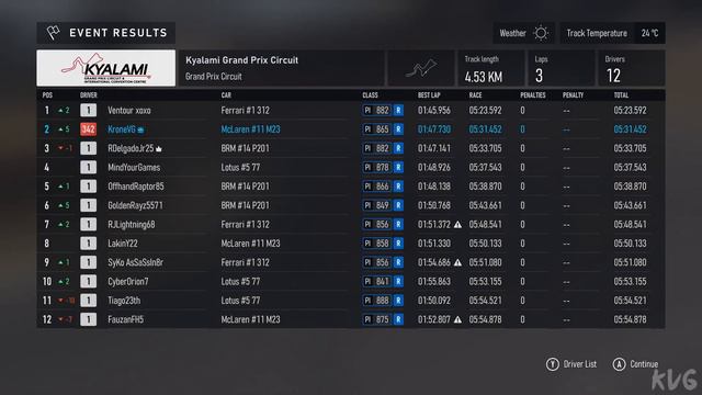 Forza Motorsport - McLaren #11 Team McLaren M23 1976 - Gameplay (XSX UHD) [4K60FPS] смотреть онлайн