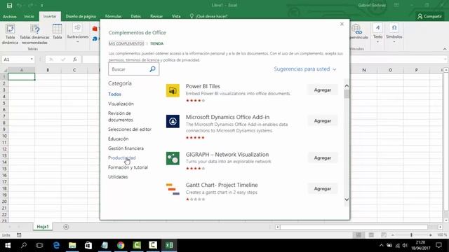 Insertar vídeo de YouTube en Excel 2016 смотреть онлайн