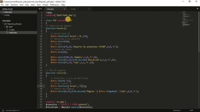 Generación de reportes en PDF con PHP Y MySQL смотреть онлайн