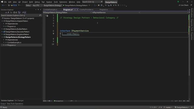 Strategy Pattern | Tasarım Kalıpları | Design Patterns смотреть онлайн