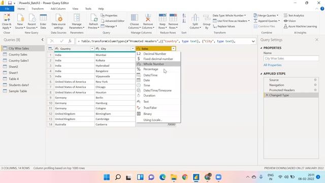 PowerBi Class 02 by Narendra sir 08th Feb 2022 contact 9059868766 смотреть онлайн