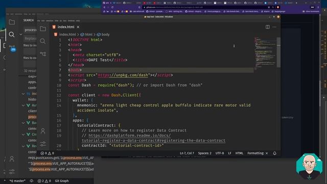 ??? Connecting DashPay Wallet to a dev node ? [JS, Vue, Ionic, Dash, DashPay] смотреть онлайн