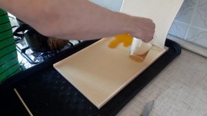 Изготовление вощины методом литья с использованием силиконовой матрицы.Часть 2