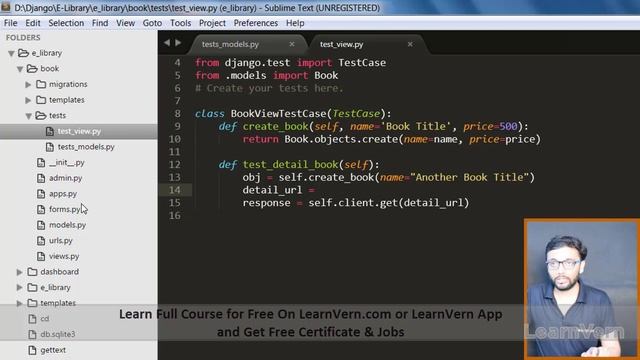 What are functional test cases in Django? | Free On LearnVern смотреть онлайн