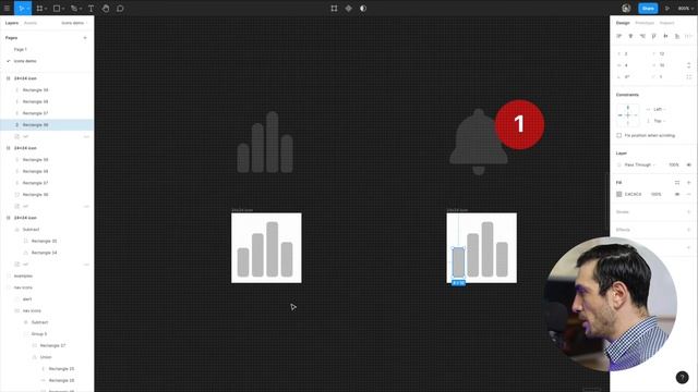 How to design icons in Figma from scratch смотреть онлайн