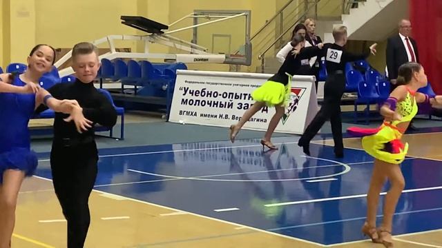 Чемпионат и Первенства Вологодской области Юниоры 1 Открытый класс Латиноамериканская программа смотреть онлайн