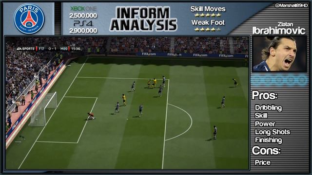 FIFA 14 UT - Inform Analysis - TIF Ibrahimovic || IF Ultimate Team Player Review || (Third Inform) смотреть онлайн