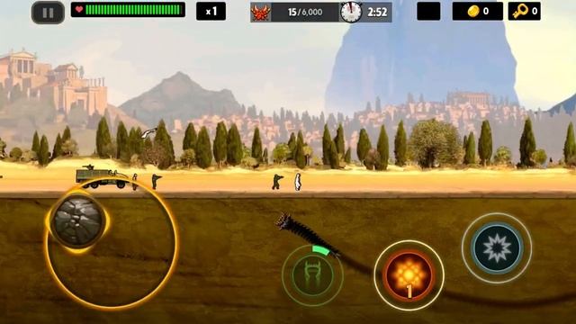 Death Worm | Game Play Trick | Level 16 Noob Pro Hacker (iOS, Android) смотреть онлайн
