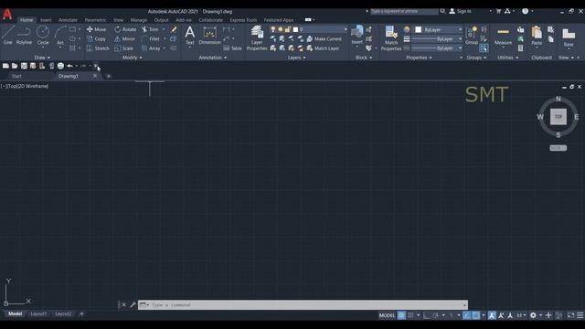 Quick access toolbar in Autocad | Tamil | SMT смотреть онлайн