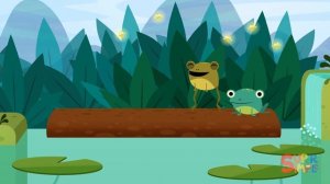 Five Little Speckled Frogs | Kids Songs | Super Simple Songs
