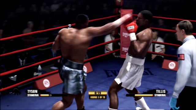 Mike Tyson Vs James Tillis ★ Tyson Raw And [Mostly] Uncut ★ Full Fight Night Champion Simulation