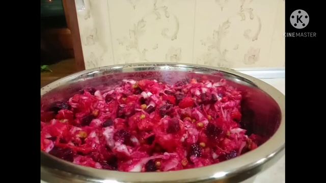 VINEGRET Salat Винегрет Салат. Очень вкусно и полезно Свекла