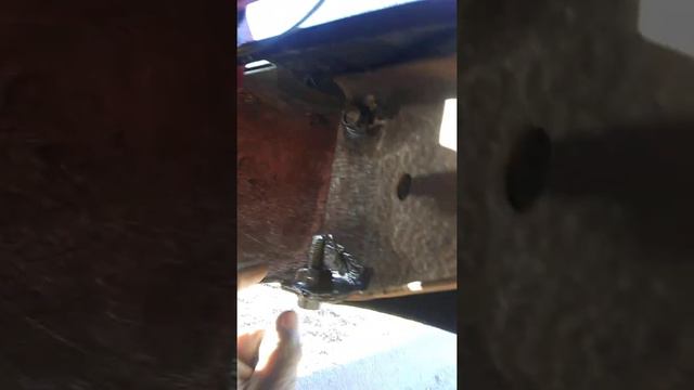 Removing The Rear Bumper From A 98 Chevy Truck 1500 Series.