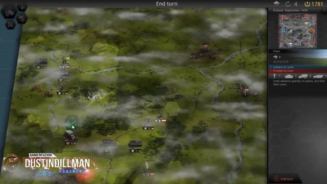 walktrhough on Panzer Tactics HD Axis Campaign mission 1 смотреть онлайн