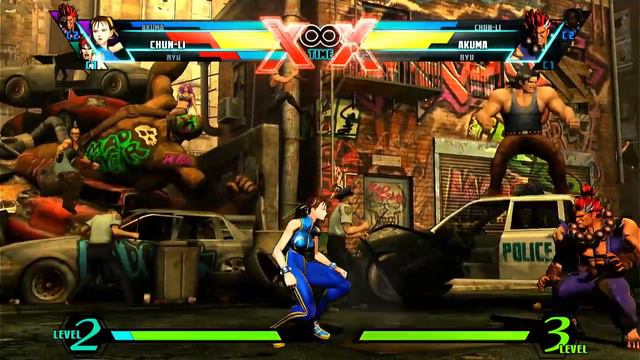 STREET FIGHTER TEAM VS "EVIL" STREET FIGHTER TEAM - UMVC3 смотреть онлайн