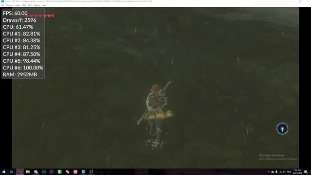 Zelda BotW casual - CEMU 1.16 WIP13 nvidia GPU смотреть онлайн