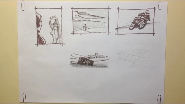 Скетчинг для начинающих. Урок 3. Выделяем главное