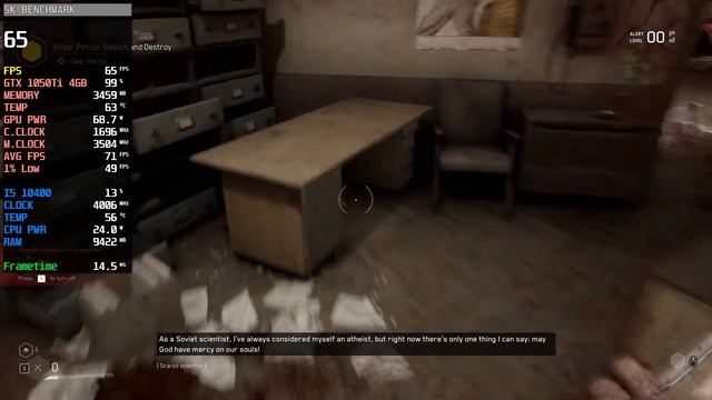 GTX 1050 Ti | Atomic Heart | I5 10400 смотреть онлайн