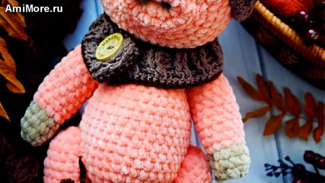Амигуруми: схема Хрюшка Персик. Игрушки вязаные крючком - Free crochet patterns. смотреть онлайн