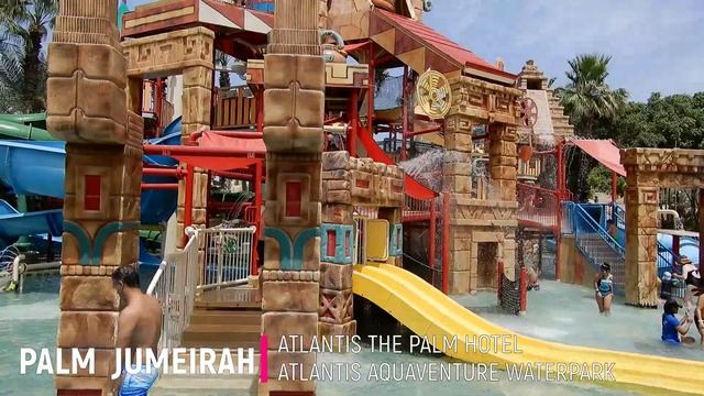 Dubai Palm Jumeirah in One Day | Atlantis The Palm Hotel | Lost Chambers | Aquaventure Waterpark смотреть онлайн