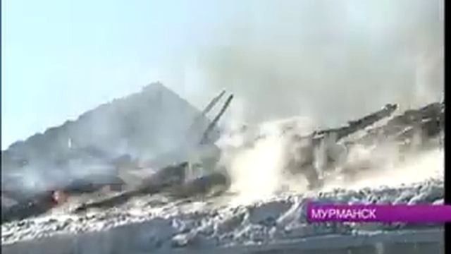 Пожар в производственных помещениях шиномонтажа произошел на ул. Рогозерской смотреть онлайн