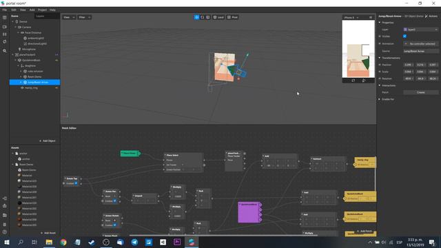 Spark AR Tutorial - Occlusion Portal and Hole in the Floor (EN Captions) смотреть онлайн