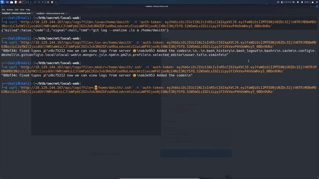 Hack d'une API & d'un binaire C [HTB] [Secret] смотреть онлайн