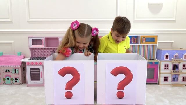 Roma and Diana in the Magic Cube and other funny Challenge stories смотреть онлайн