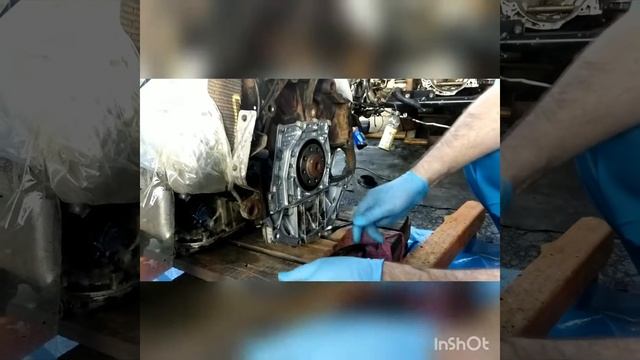 Простой способ снятия сальника Audi 100 C4 Quattro AAH 2.8