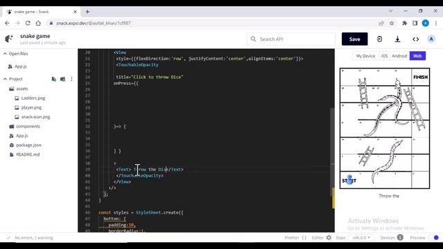 Snake Game Part 3rd In React Native смотреть онлайн