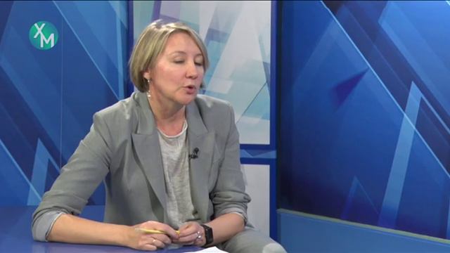 В студии председатель территориальной избирательной комиссии Ханты-Мансийска Оксана Корнева. смотреть онлайн