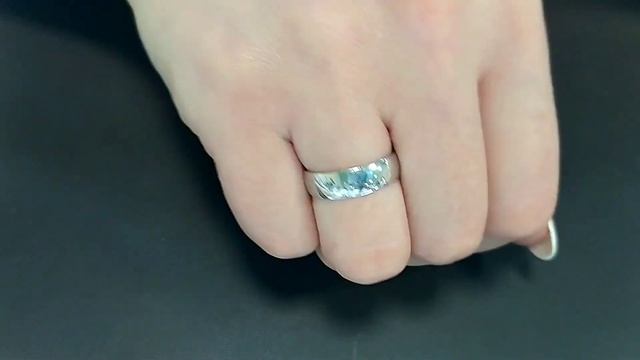 Серебряное обручальное кольцо классика, ширина 5 мм смотреть онлайн