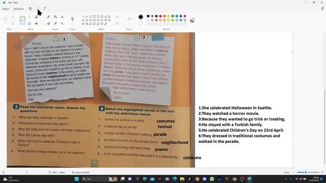 Fantastic Team Student's Book Grade 5 Unit 10 Part 2 exercises çözümleme işleme смотреть онлайн