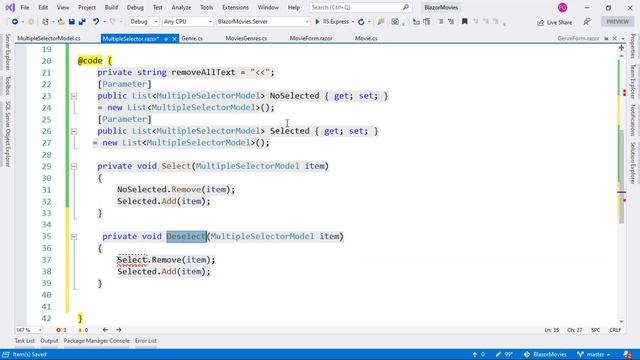 17 - Blazor: Multiple Selector Component смотреть онлайн