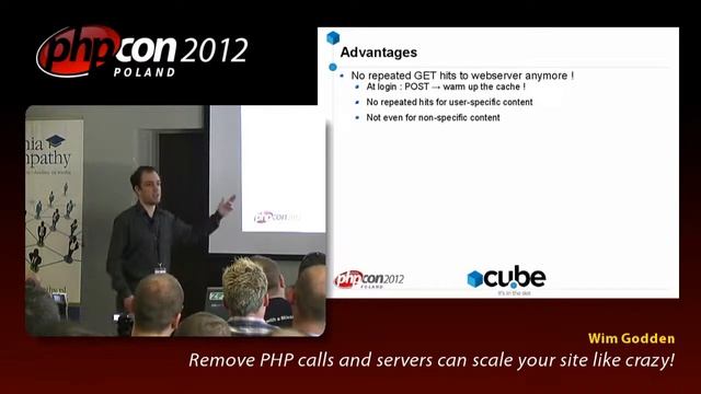 Wim Godden: How to remove PHP calls and servers can scale your site like crazy! смотреть онлайн