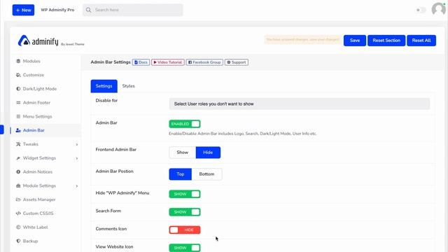 WordPress Dashboard Admin Bar Customization смотреть онлайн
