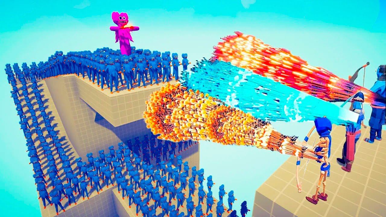 HUGGY WUGGY vs EVERY GOD | TABS - Totally Accurate Battle Simulator смотреть онлайн