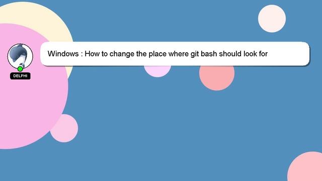 Windows : How to change the place where git bash should look for known_hosts in windows смотреть онлайн