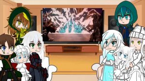 Skyrim react to «Sauron VS Lich King» [RU/EN]