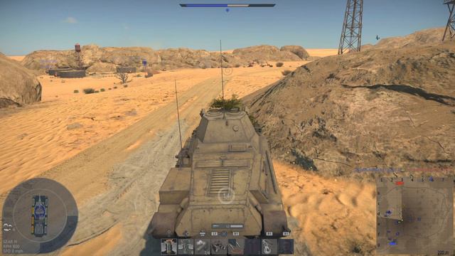 War Thunder - Sd.Kfz.234/2 Heavy Metal Hero on Sinai смотреть онлайн