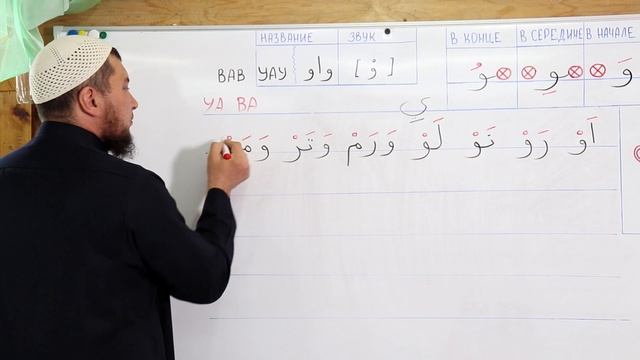 Урок №16: Буква "Вау" - ( و ) смотреть онлайн
