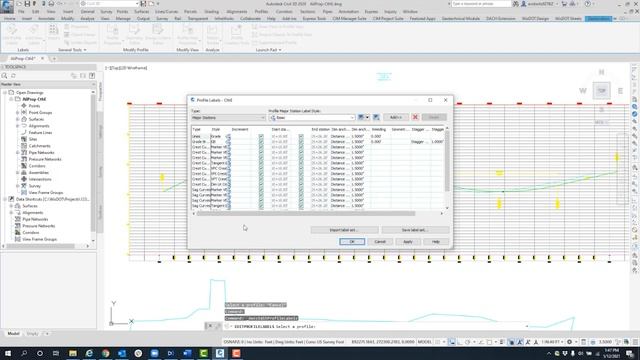 Profile Labels in Civil 3D смотреть онлайн